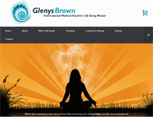 Tablet Screenshot of glenysbrown.com